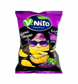 وی نیتو چیپس سرکه بالزالمیک 55 گرم